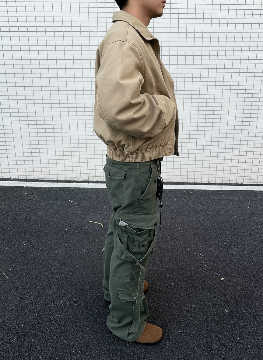 COTTON BOMBER JACKET