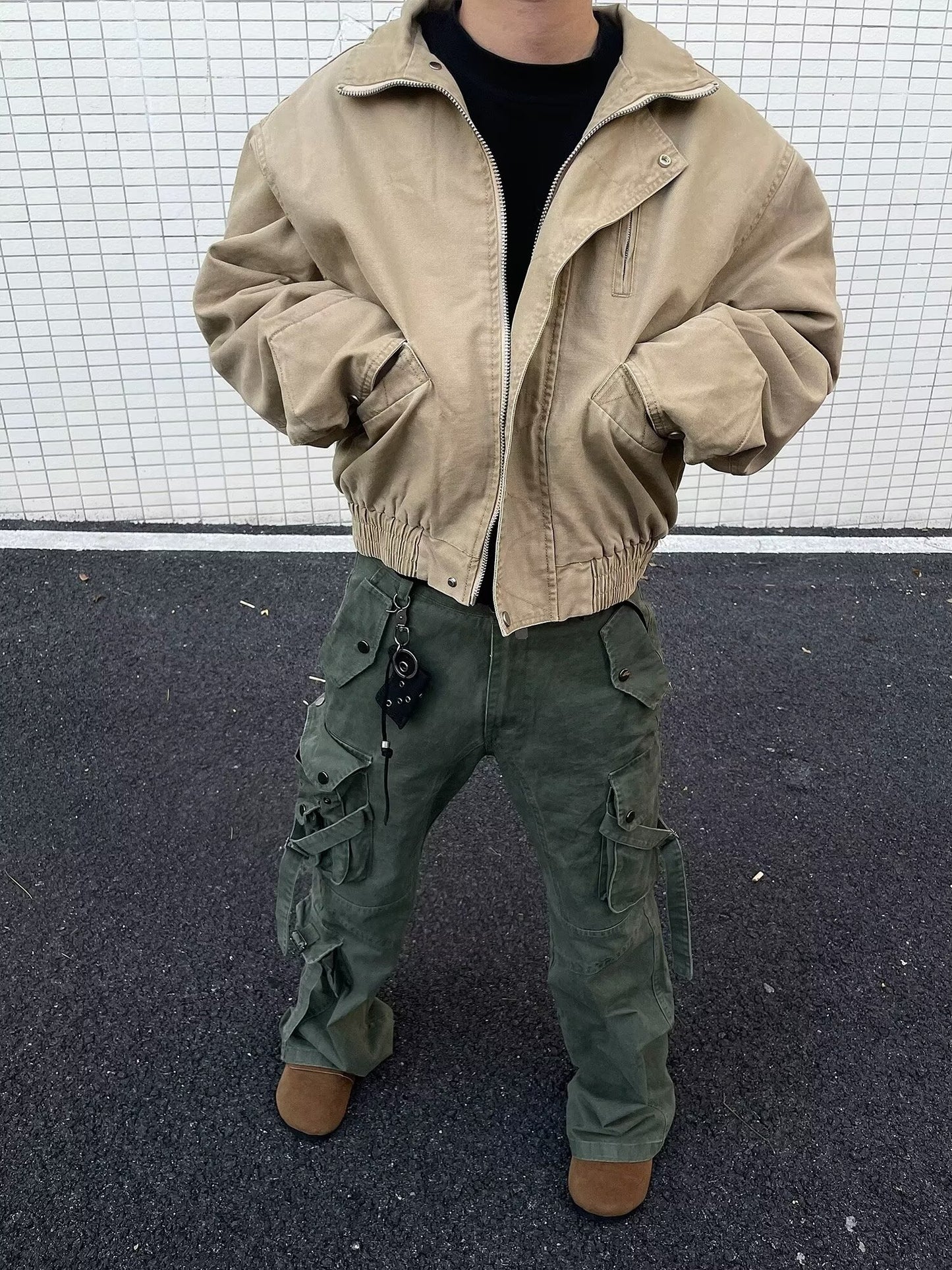 COTTON BOMBER JACKET