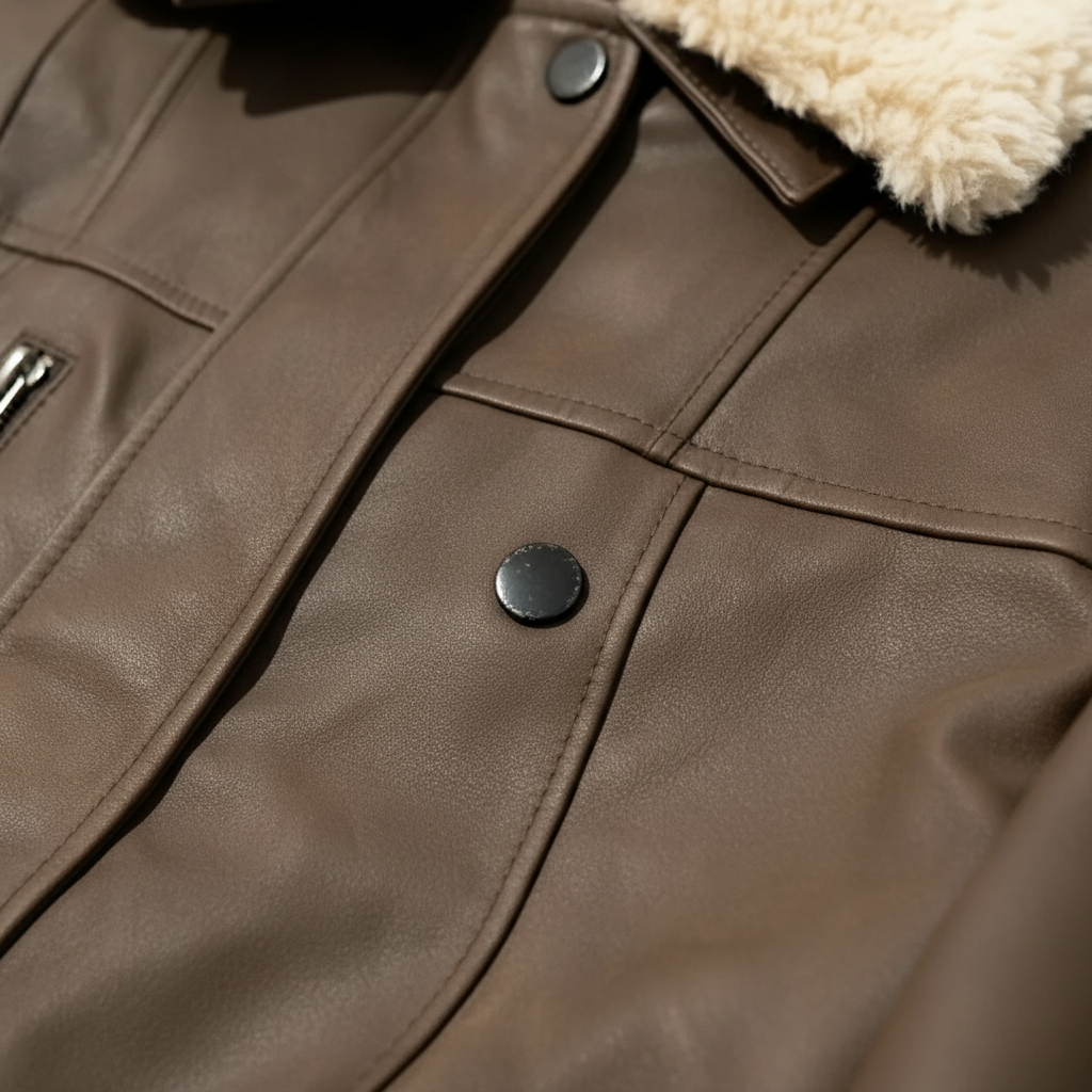 SHEARLING LEATHER JACKET