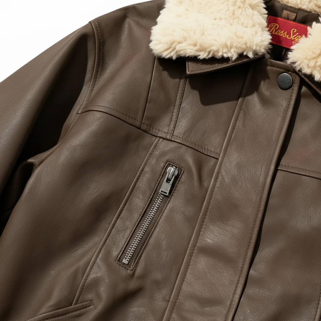 SHEARLING LEATHER JACKET
