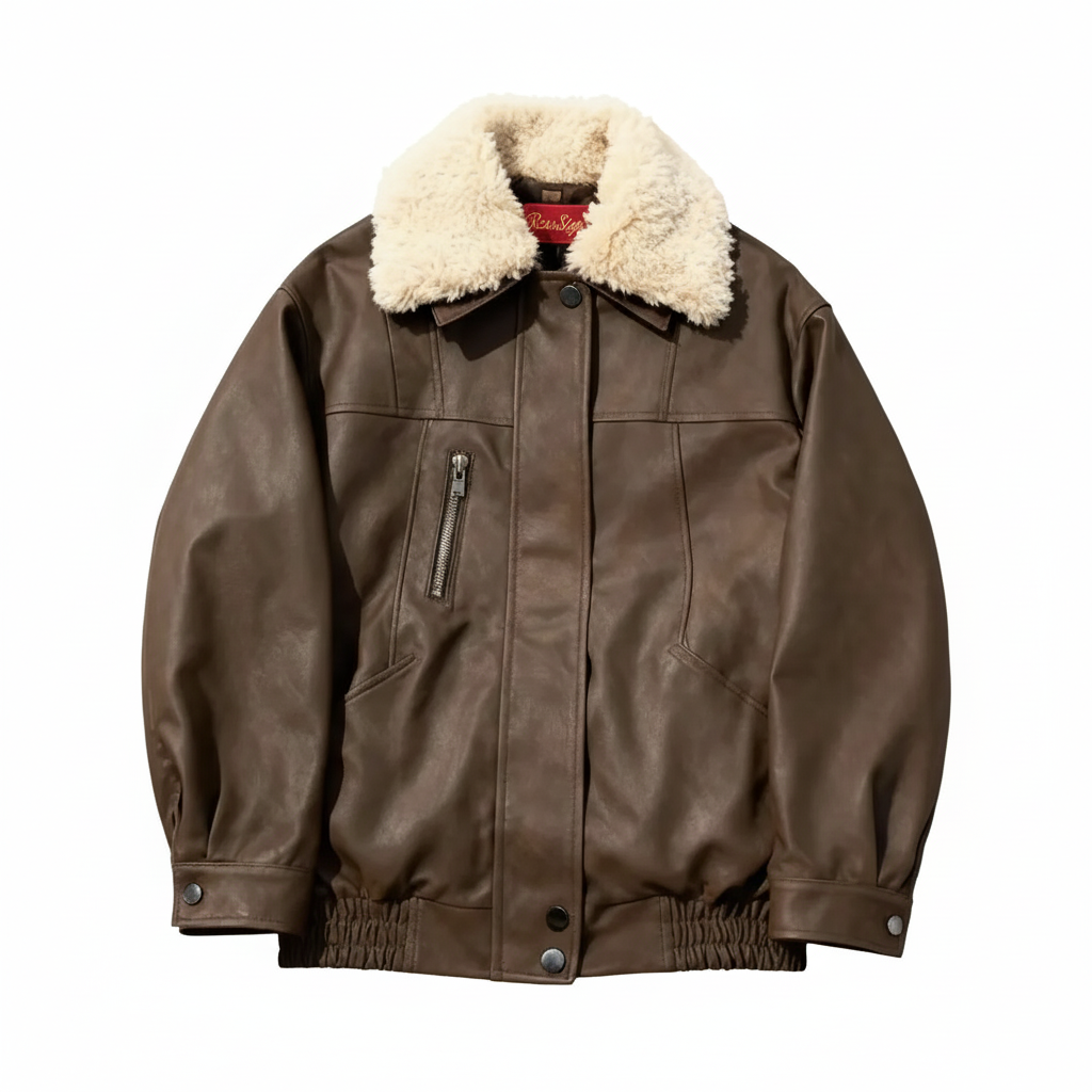 SHEARLING LEATHER JACKET