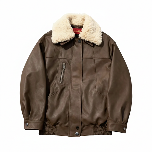 SHEARLING LEATHER JACKET